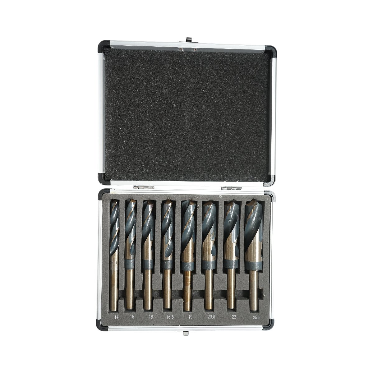 Trusa 8 burghie mari HSS pentru metal Breckner Germany